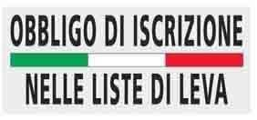 Iscrizione liste Leva